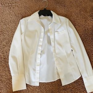 Express size 5/6 white blouse